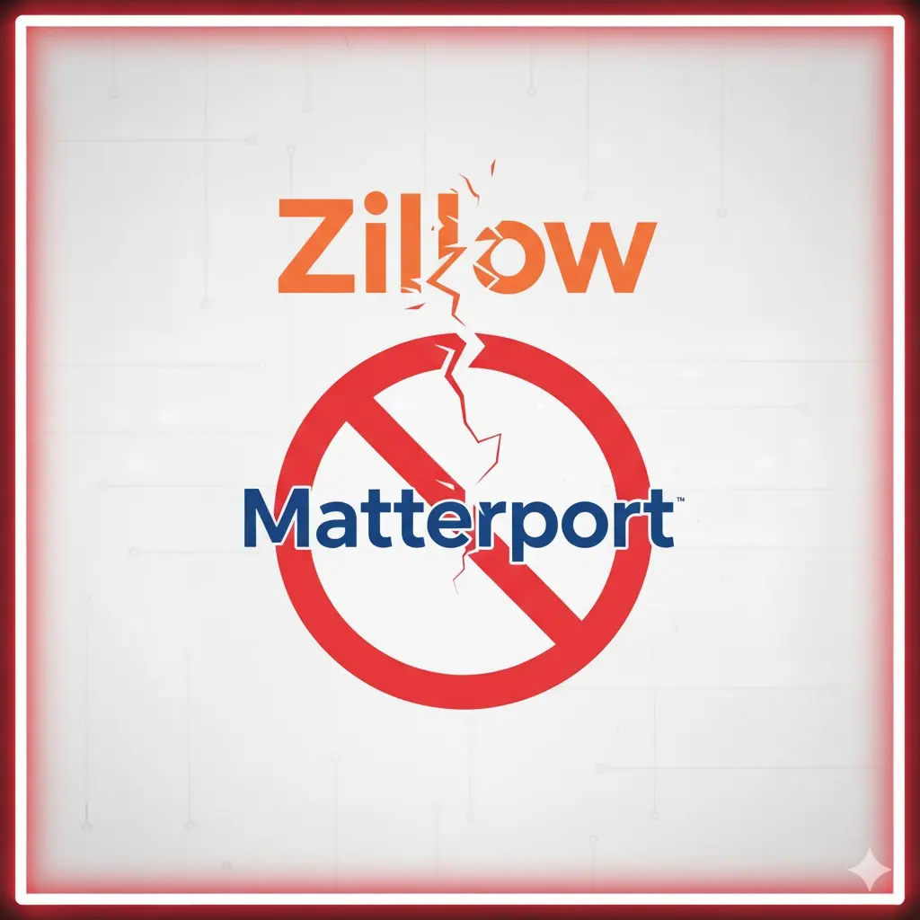 Zillow Removes Matterport Tours: What Real Estate Agents Need to Know