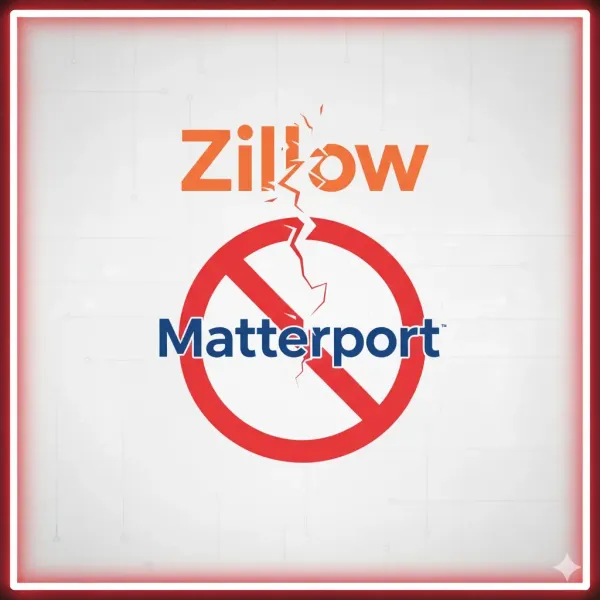 Zillow Removes Matterport Tours: What Real Estate Agents Need to Know